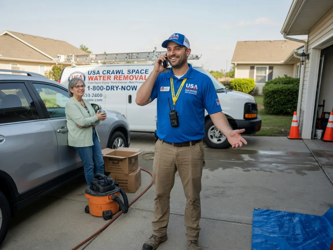 Crawl Space Water Removal Tupelo, MS FAQs
